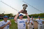 Baseball vs Babson  Wheaton College Baseball players celebrate their victory over Babson to win the NEWMAC Championship for the third year in a row. - (Photo by Keith Nordstrom) : Wheaton, baseball, NEWMAC